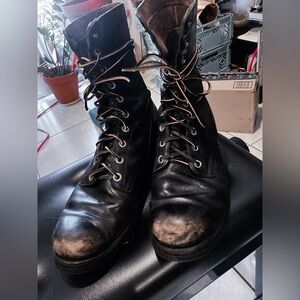 Vintage 1960s BF Goodrich
Stylish Black Combat Boots